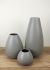 Drop wide Vase (13.7 In - Light Grey)