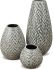 Drop wide Vase (13.7 In - Dash Grey)
