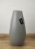 Drop wide Vase (13.7 In - Light Grey)