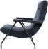 Throwback Lounge Chair (Dark Grey Velvet)
