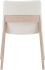 Deco Oak Dining Chair (Set of 2 - White)