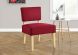 Shako Accent Chair (Red & Natural)