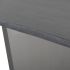 Aiden Dining Table (Long - Oxidized Grey Oak with Graphite Legs)