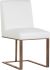 Dean Dining Chair (Antique Brass - Cantina White)