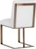 Dean Dining Chair (Antique Brass - Cantina White)