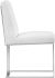 Dean Dining Chair (Stainless Steel - Cantina White)