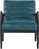 Lyric Lounge Chair (Vintage Peacock Leather)