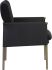 Bellevue Lounge Chair (Abbington Black & Bravo Black)