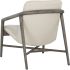 Cinelli Lounge Chair (Ash Grey & Astoria Cream Leather)