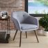 Minto Accent Chair (Grey Blend)