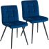 Suzette Side Chair (Set of 2 - Blue)
