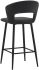 Camille 26 Inch Counter Stool (Set of 2 - Charcoal)