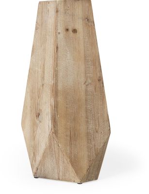 Allen Vase (Large - Natural Wooden Base Oval)