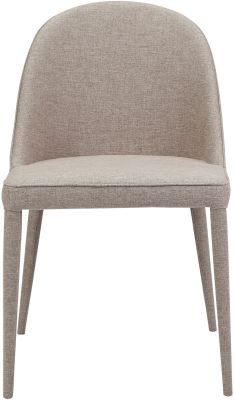 Burton Fabric Dining Chair (Set of 2 - Light Grey)