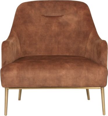Cameron Lounge Chair (Nono Rust)